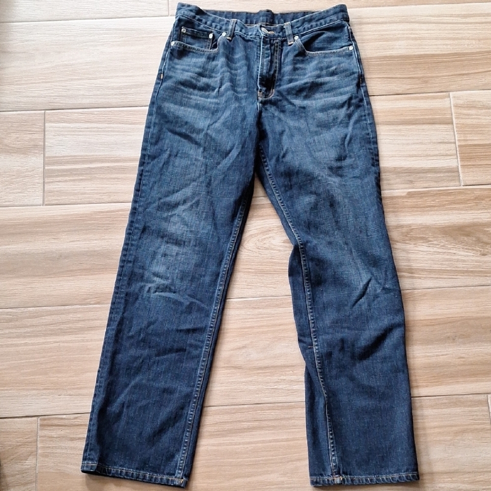 Structure Straight Jeans Classic Style 30x32